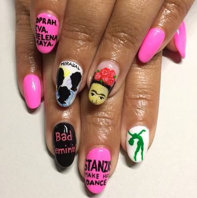 19 Nail Art Looks That Are Seriously Woke and Beautiful